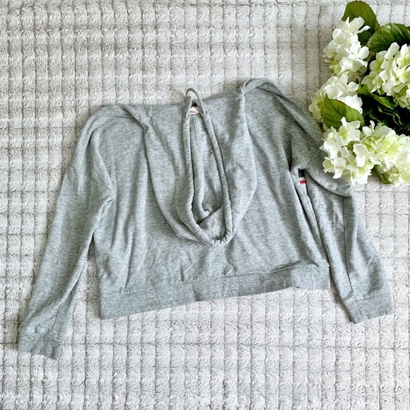 Levi’s Gray Stripe Hoodie - Picture 2 of 3